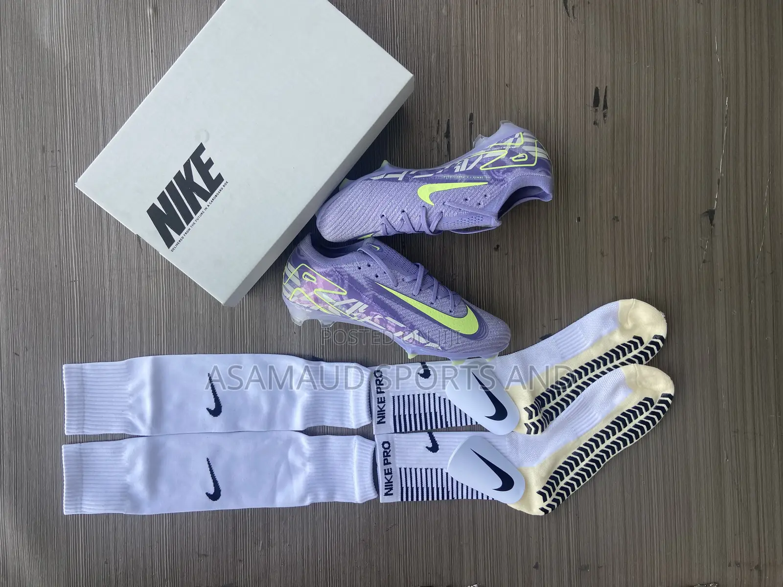 Original Football Boot , Grip Socks, Cut Hose And Guard