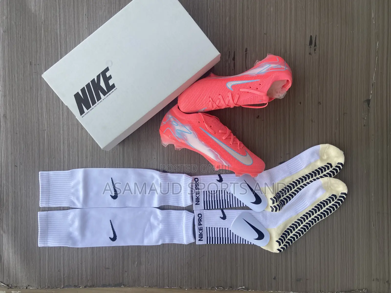 Original Football Boot , Grip Socks, Cut Hose And Guard