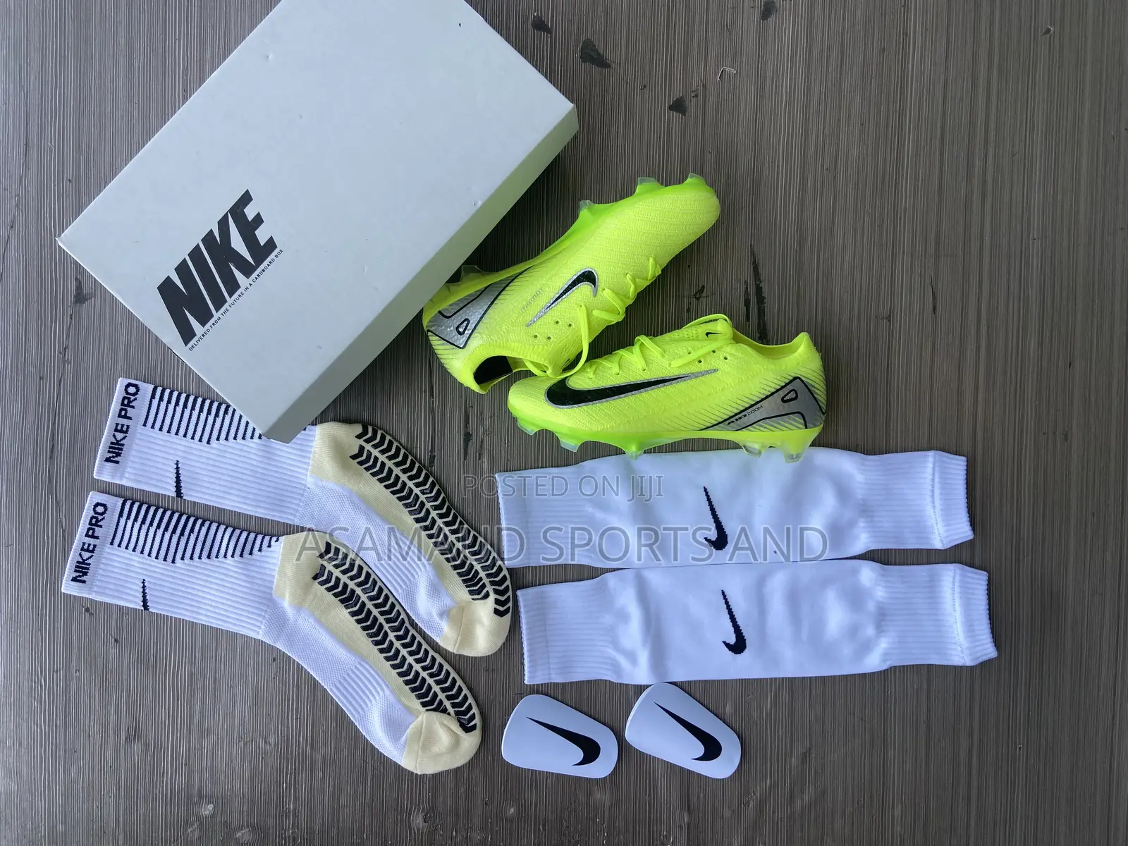 Original Football Boot , Grip Socks, Cut Hose And Guard