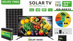 Solar Tv / Solar Television (32 Inch)