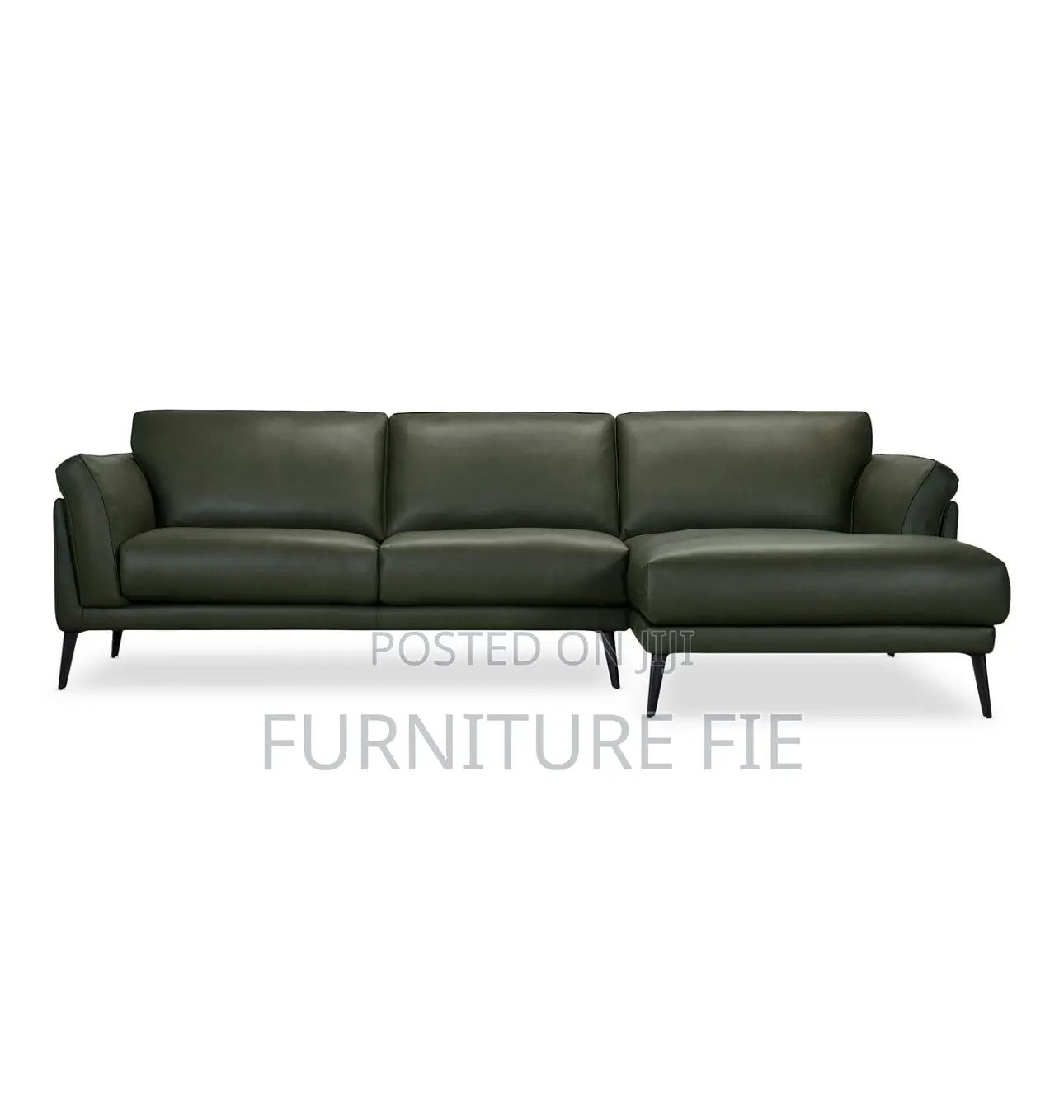 Keery 112" Leather Sectional With Chaise From Macy’S Usa