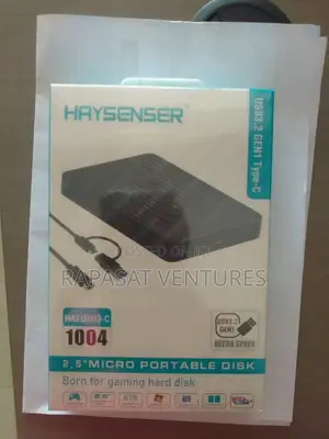 Haysenser 2.5" Usb 3.0 and Usb-C Portable Enclosure