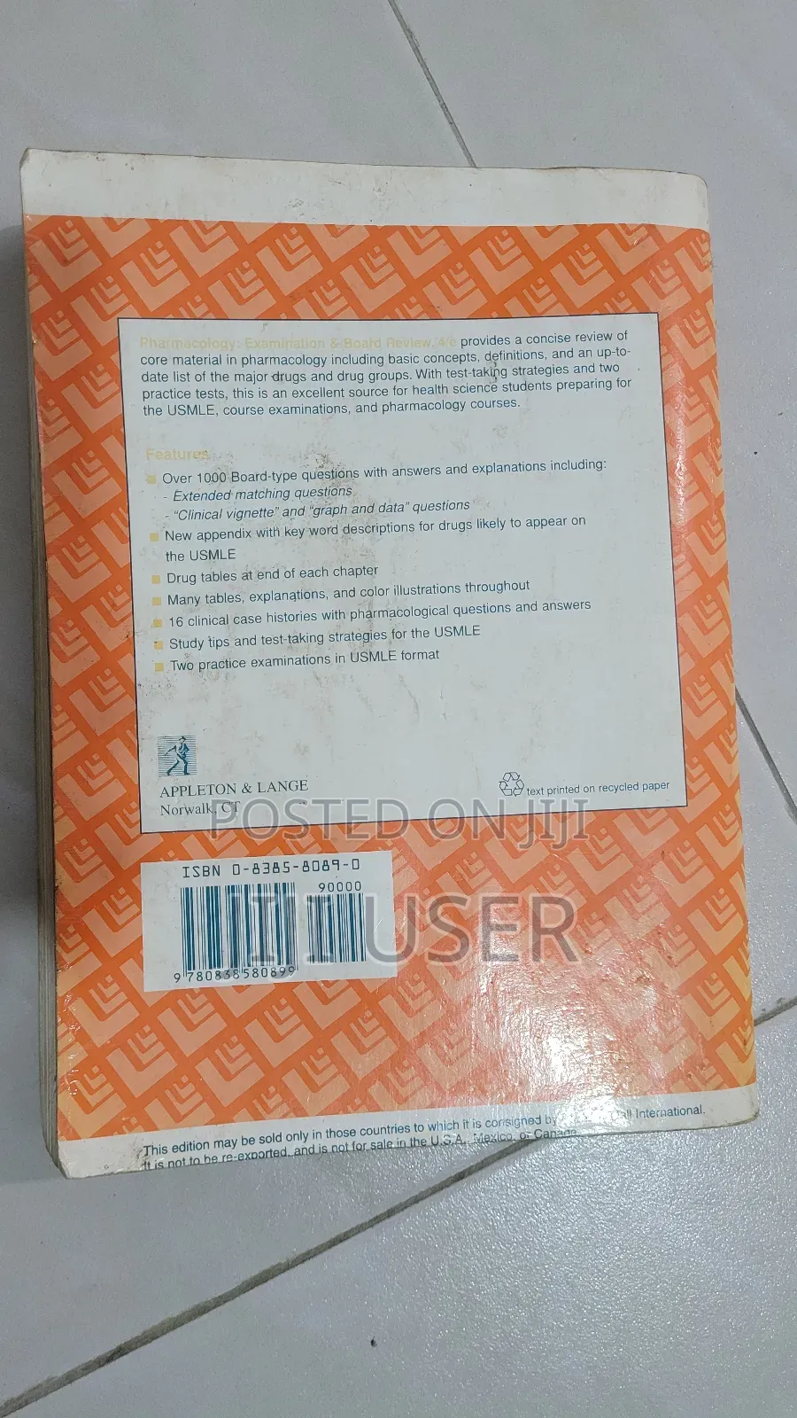 Examination Board Review Pharmacology