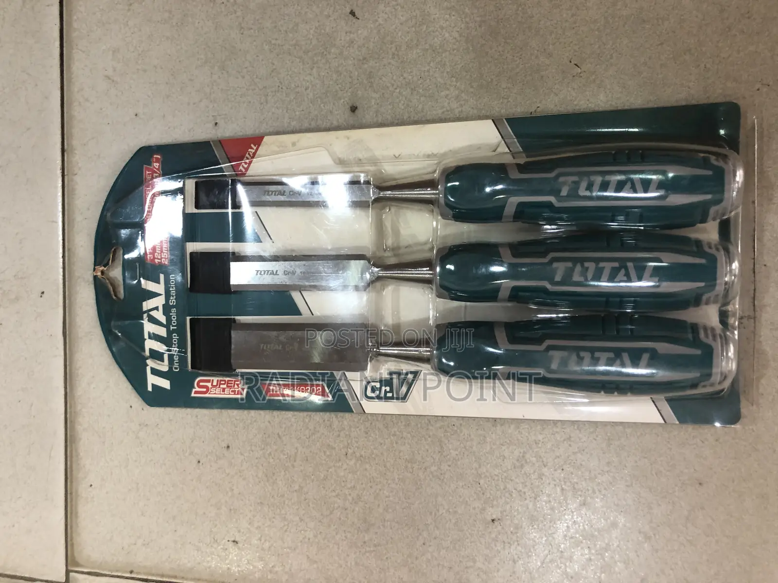 Total Wood Chisel Set (3pcs)