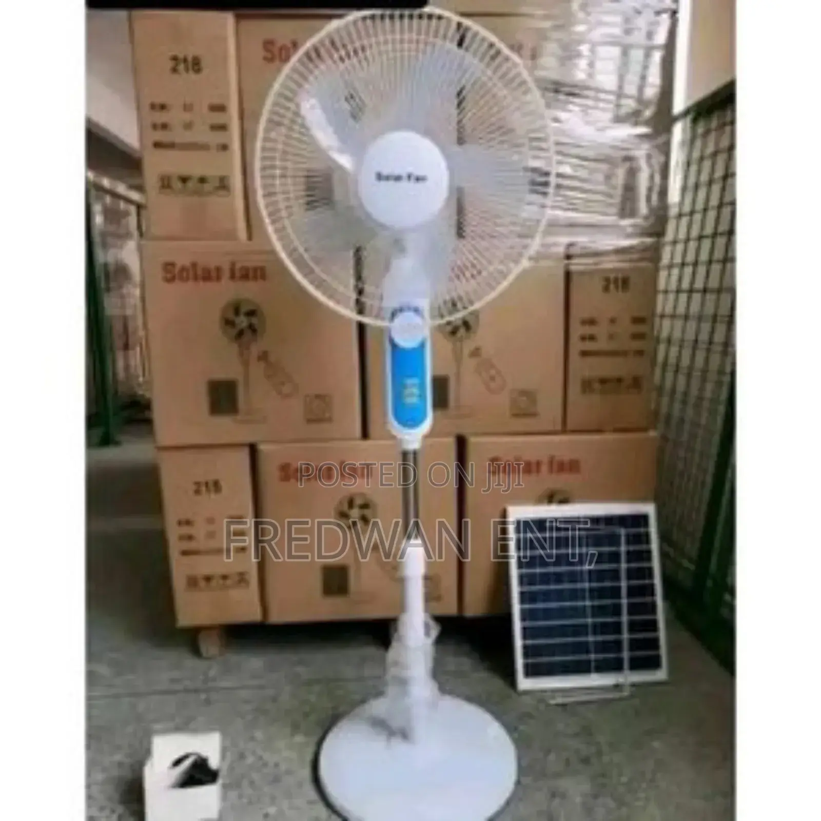Solar Standing Fan