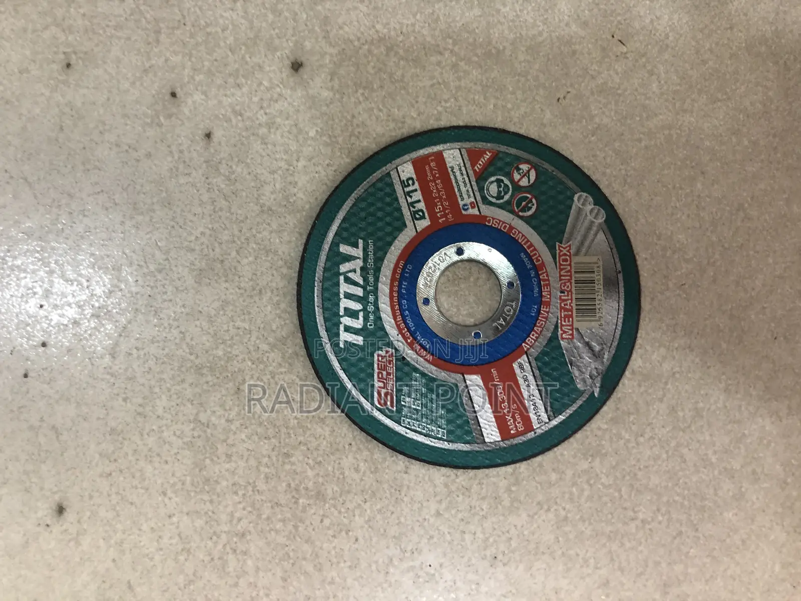 Total Metal Cutting Disc (4”)