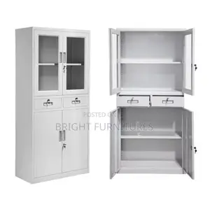 Office Cabinet With Shelves for Files and Documents