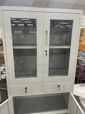 Office Cabinet With Shelves for Files and Documents