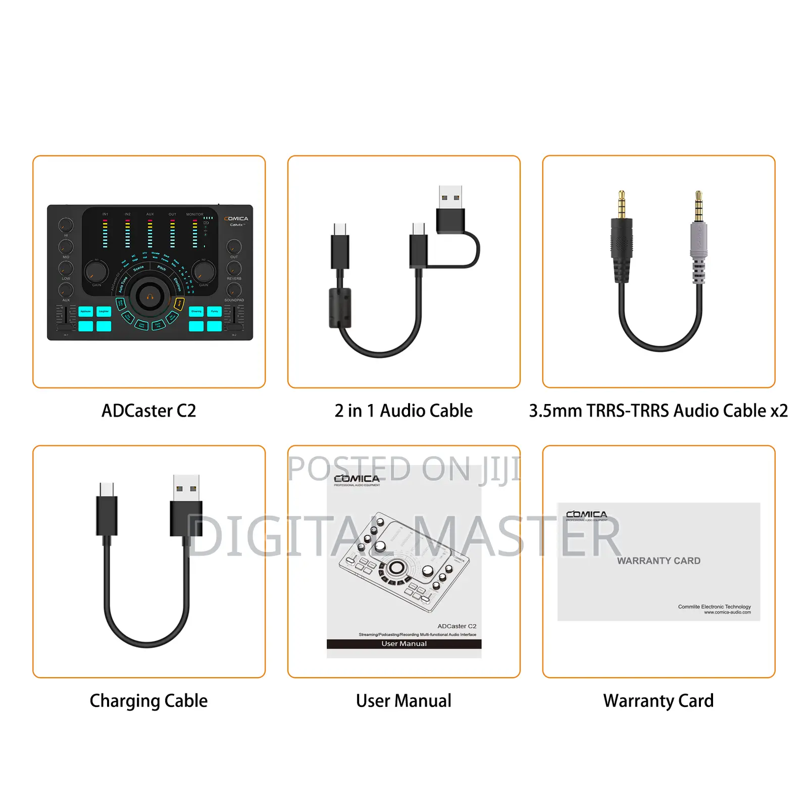 Comica Adcaster C2 Audio Interface