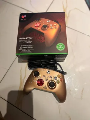 Gold Xbox One Customized/ Pc Wired Pad