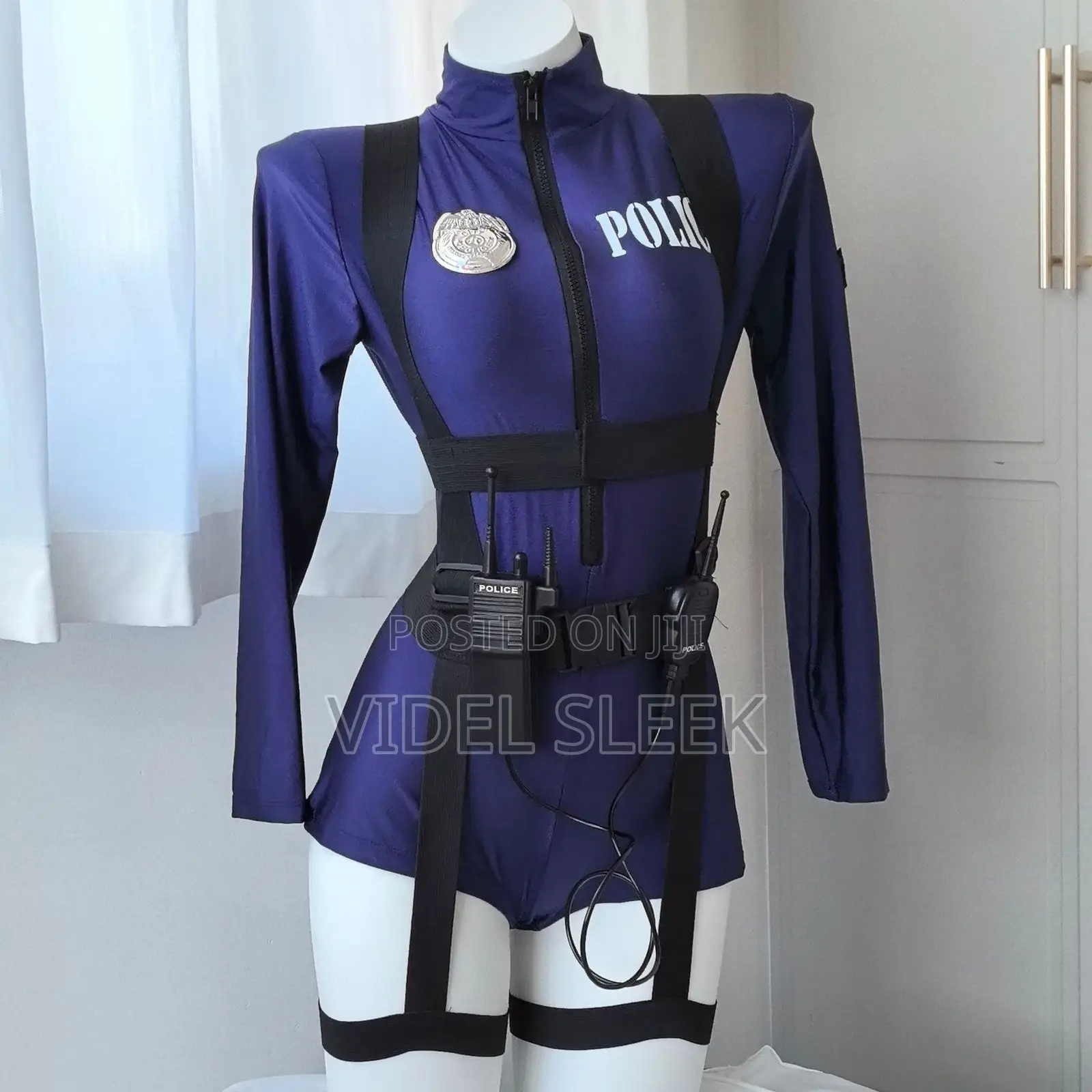 Sexy Police Officer Costume With Hat