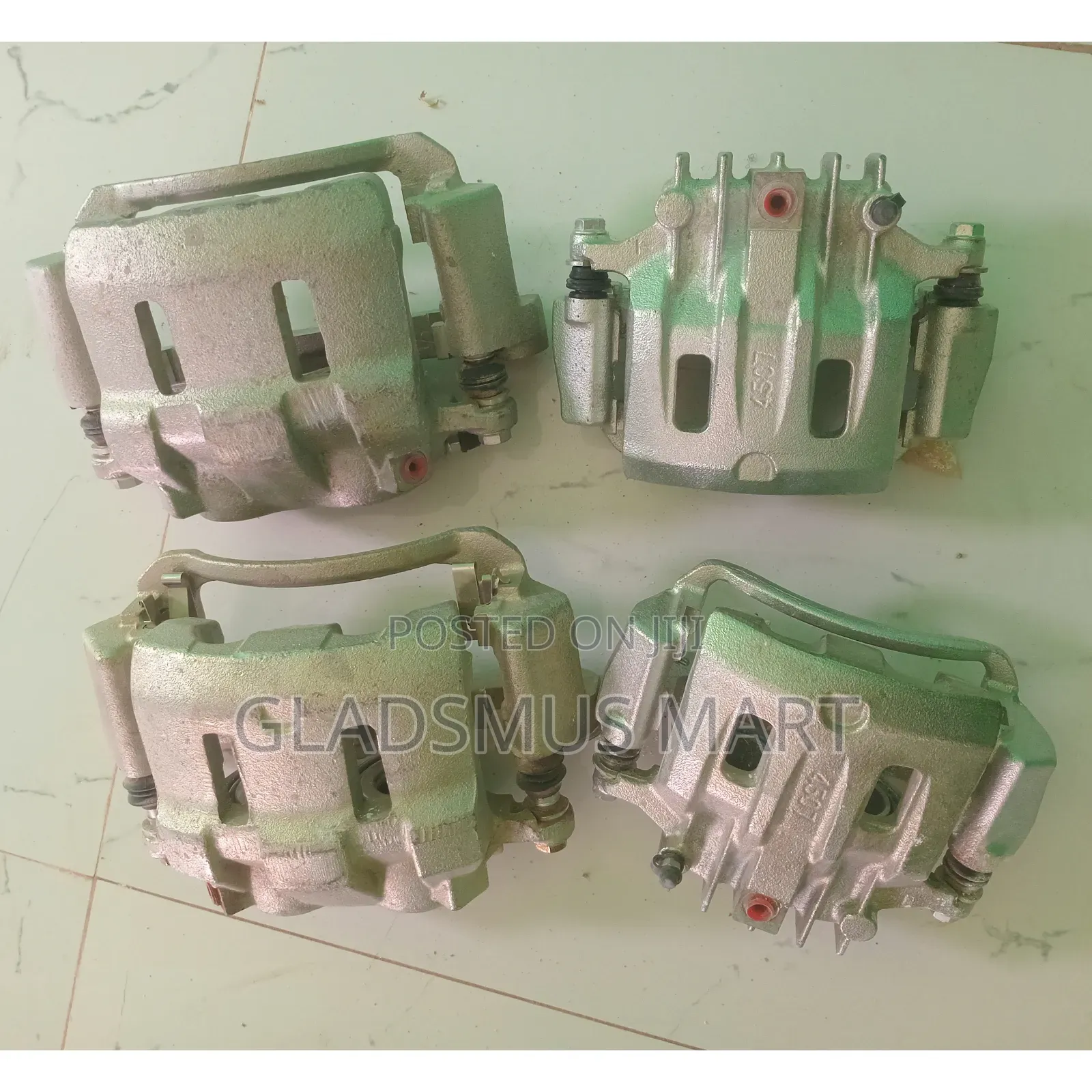 Ford Brake Calipers,Rotors and Ceramic Pads 4 Tire Set