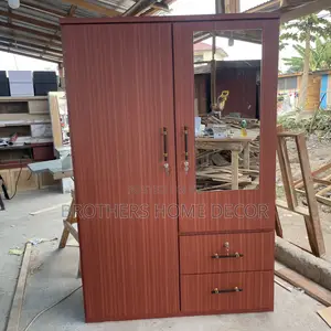 Laminated Two Doors Wardrobe