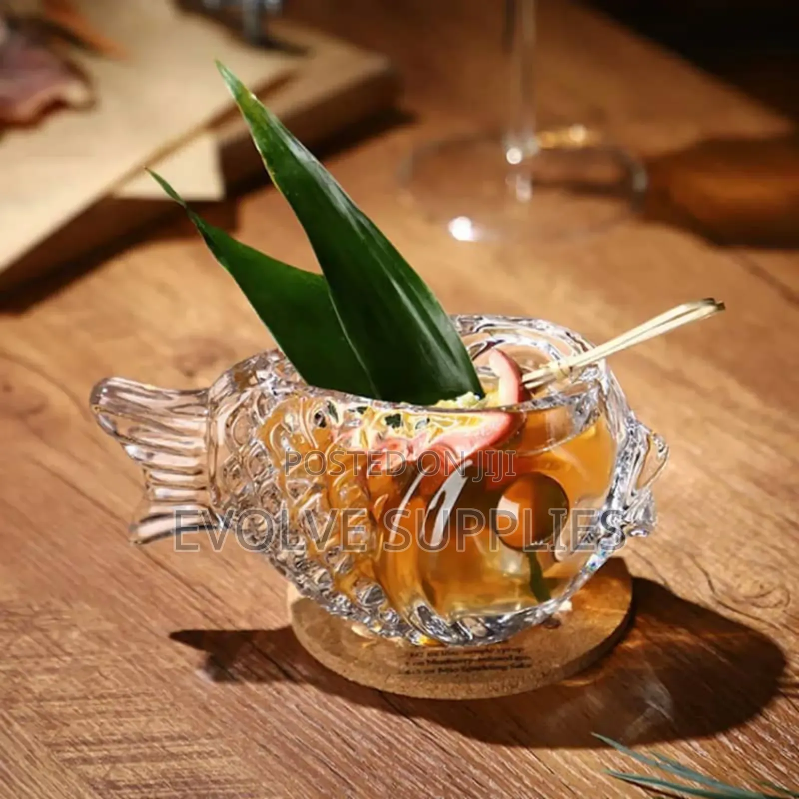 190ml Fish Glass Cup