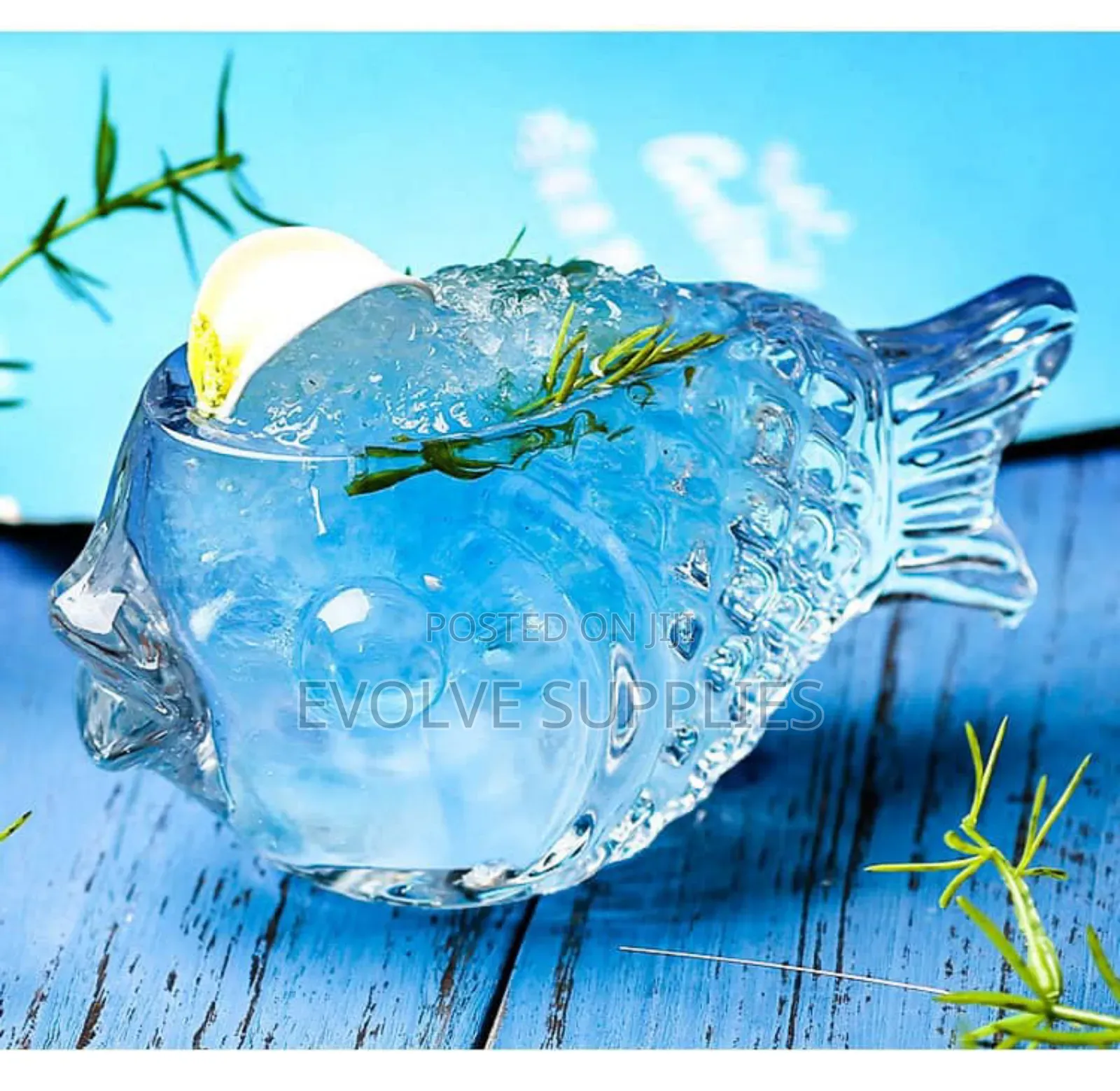 190ml Fish Glass Cup
