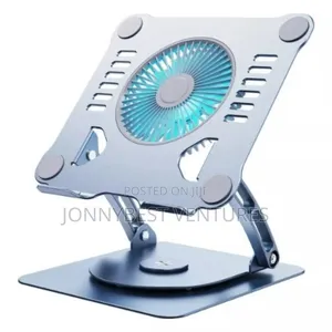 V6.1 Rotatable 360 Laptop Stand With Fan