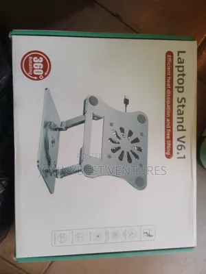V6.1 Rotatable 360 Laptop Stand With Fan