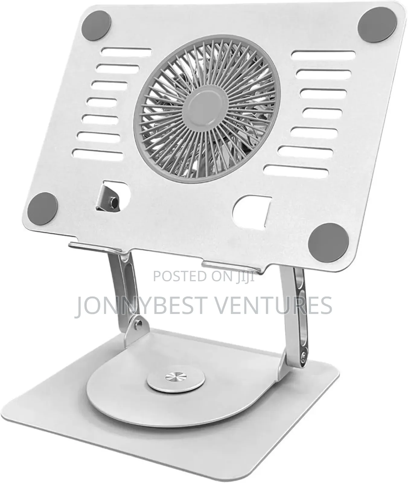 Rotatable 360 Laptop Stand With Fan