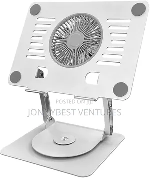 Rotatable 360 Laptop Stand With Fan