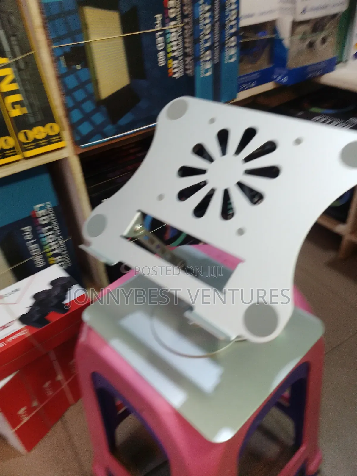 Rotatable 360 Laptop Stand With Fan