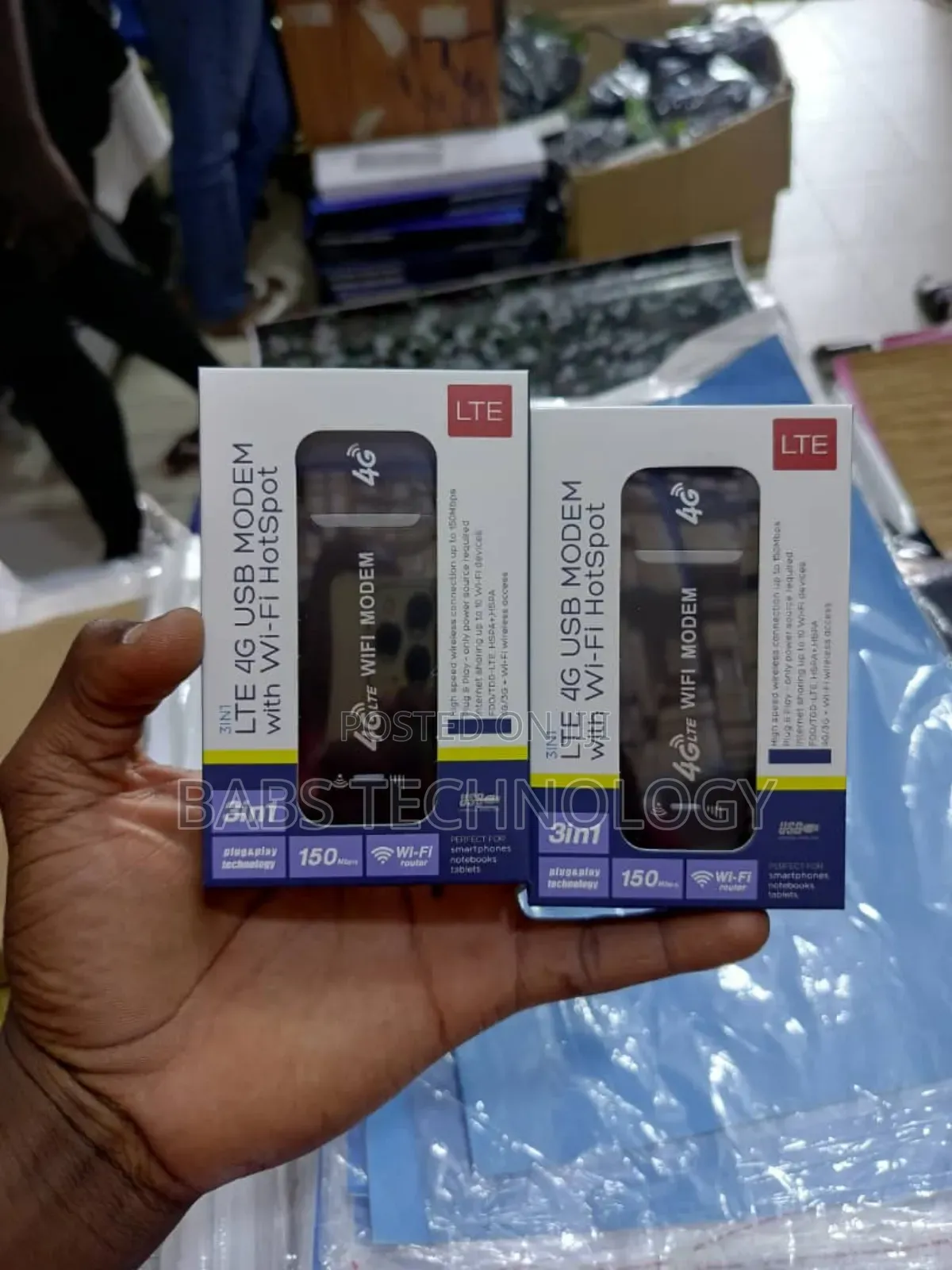 4g Usb Modem With Wi-Fi Hotspot