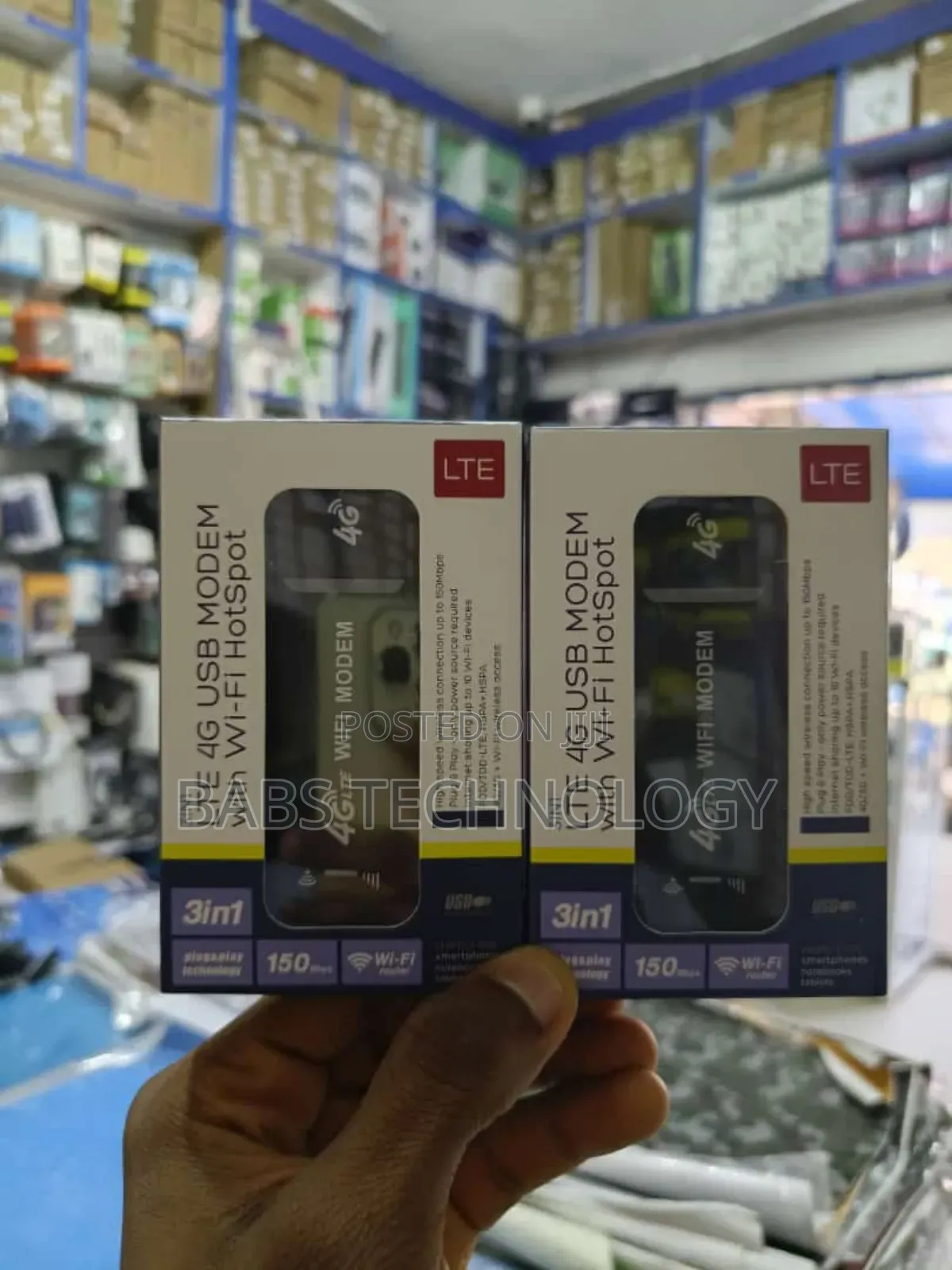 4g Usb Modem With Wi-Fi Hotspot