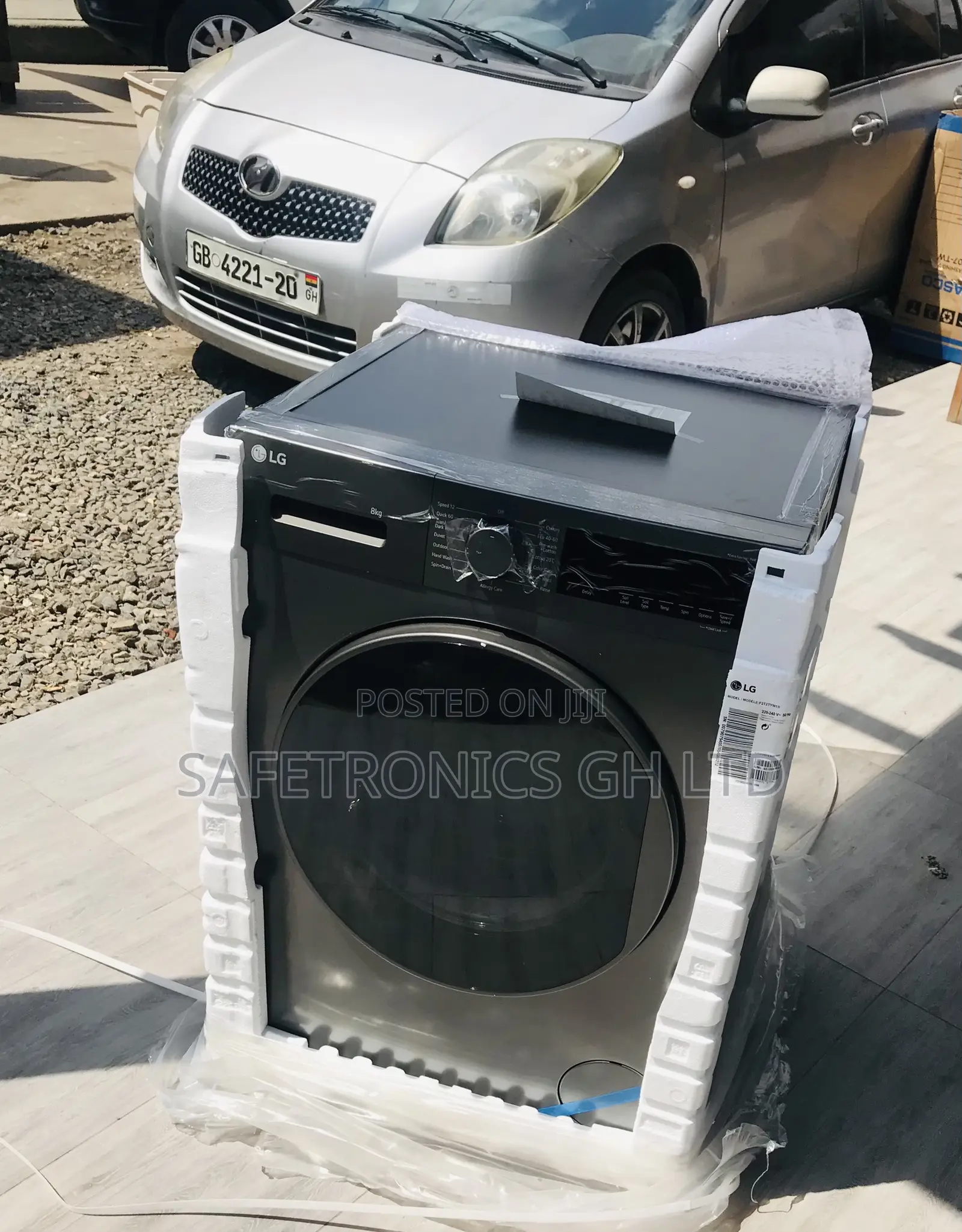 Design Lg Front Load Fullauto 8kg Inverter Smart Washer