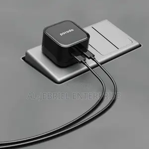 Porodo Super-Fast Dual Usb-C Wall Charger Pd 35w Uk