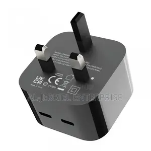 Porodo Super-Fast Dual Usb-C Wall Charger Pd 35w Uk