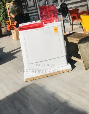 Boxed Reliable 8kg Red/White Topload Semiauto Washingmachine
