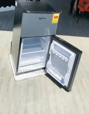 Elegant Fast Top Freezer Pearl 90l Doubledoor Dark Grey