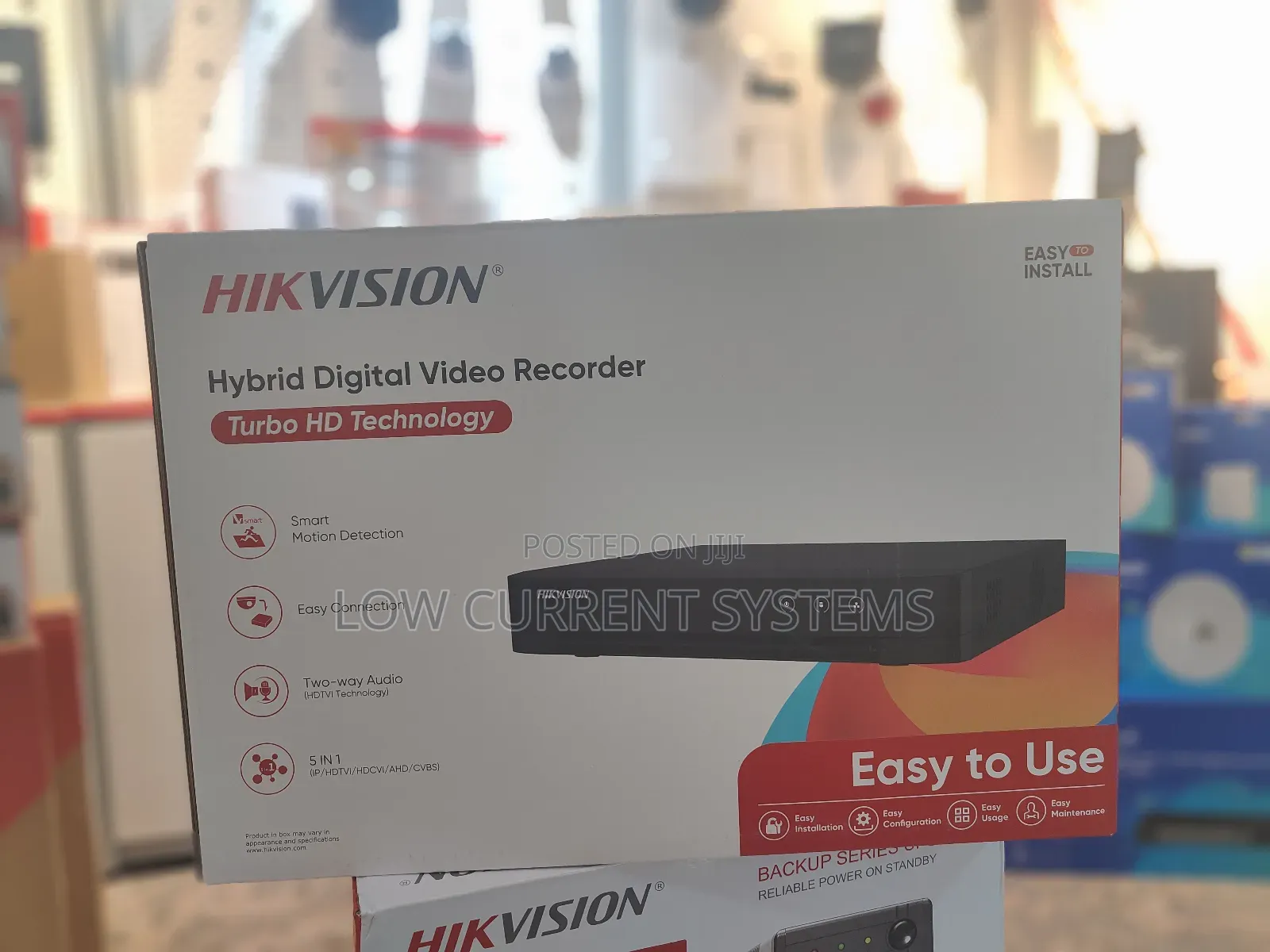 Hikvision 8 Channel DVR Recorder Hybrid Two Ways Audio 2mp