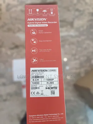 Hikvision 8 Channel DVR Recorder Hybrid Two Ways Audio 2mp