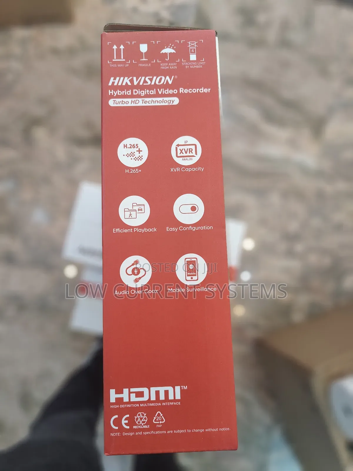 Hikvision Recorder DVR 2mp 4 Channel Two Ways Audio