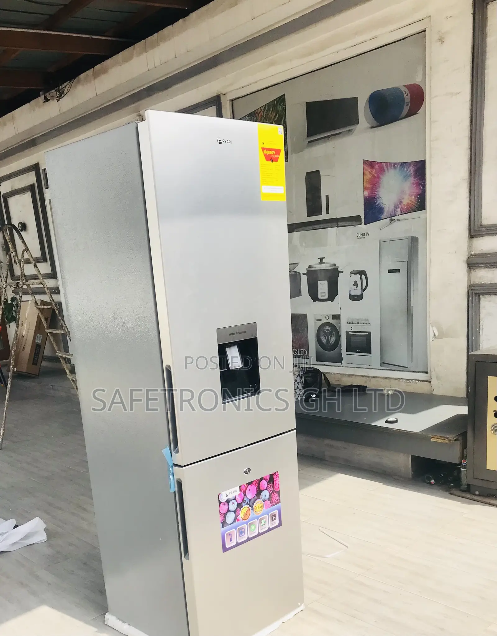 Fast Chilling Bottom Freezer Pearl Doubledoor PWD-334bwd