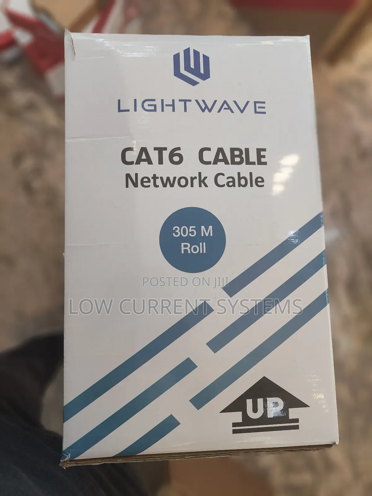 Network Cable Utp Lightwave High Speed Connection Indoor Gra
