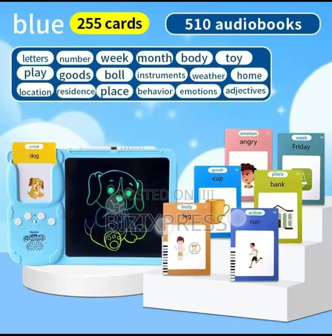 Kids Flash Card and Drawing Board