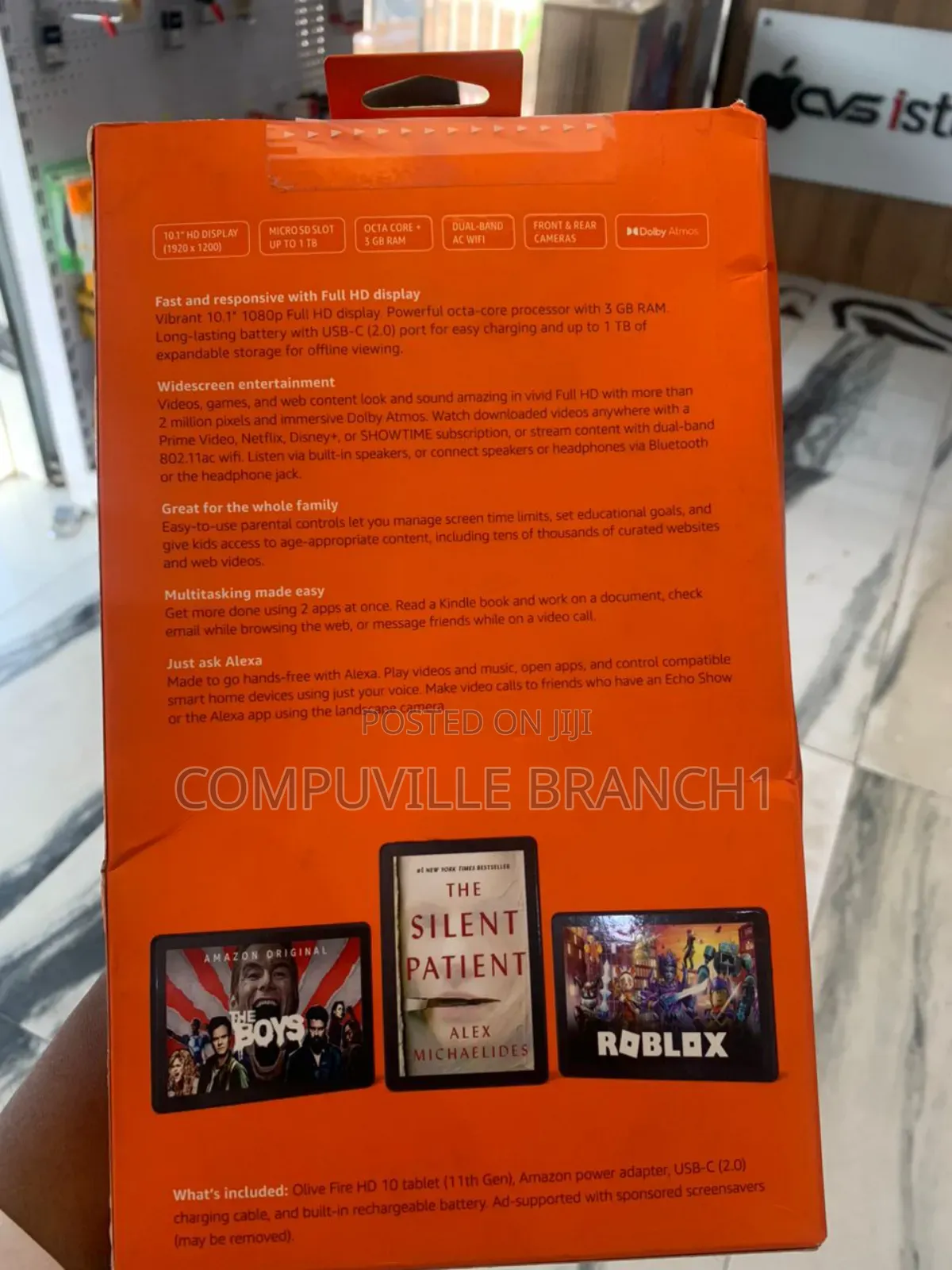 New Amazon Fire HD 10 32 GB Green