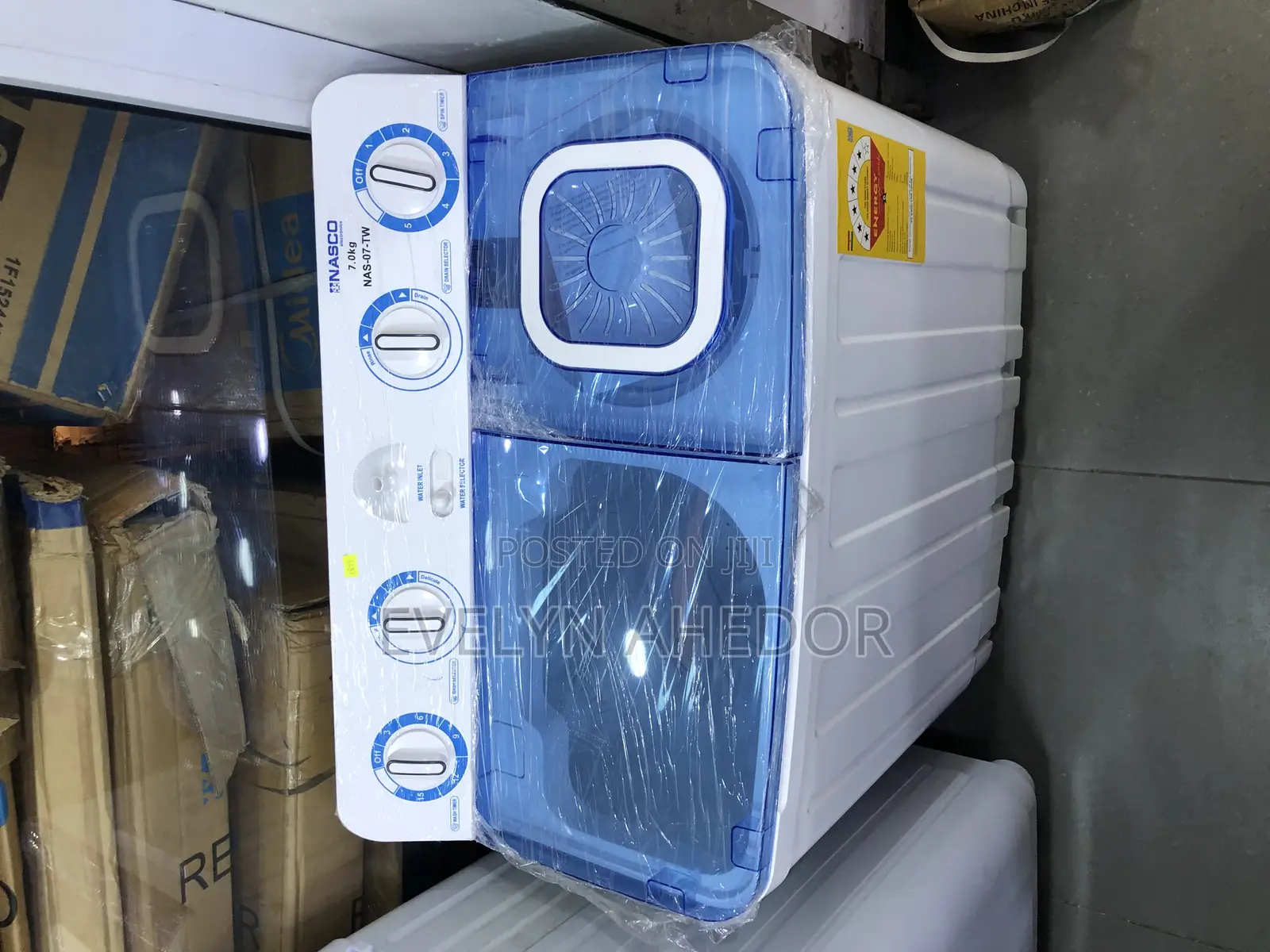 Very Affordable Nasco Twin Top Washing Machine 7kg for Sale