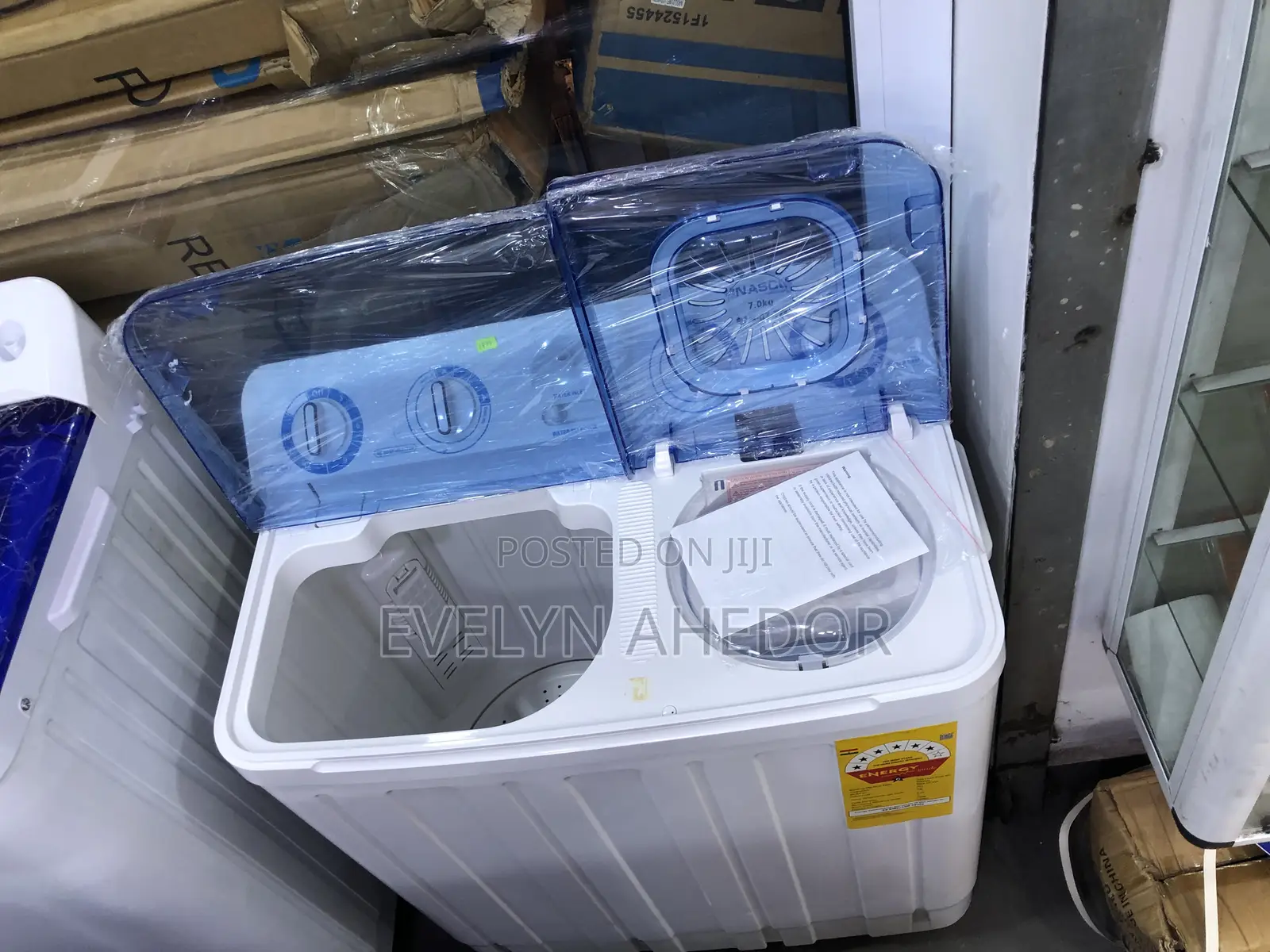 Very Affordable Nasco Twin Top Washing Machine 7kg for Sale