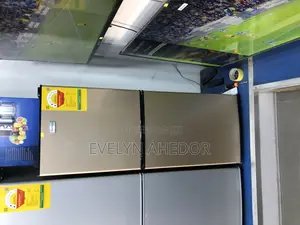 Nasco Gold Color Double Door Fridge 136litres for Sale