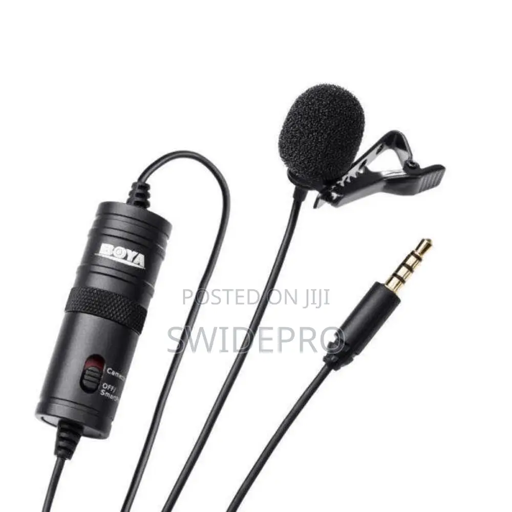 Boya Lavalier Lapel Mic For Phone And Camera