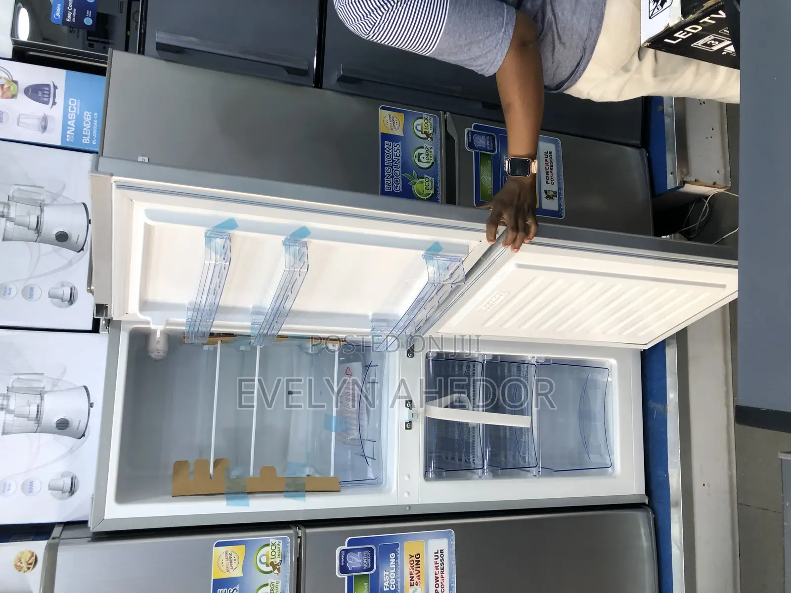 Specious Nasco Bottom Fridge 146 Liters Available