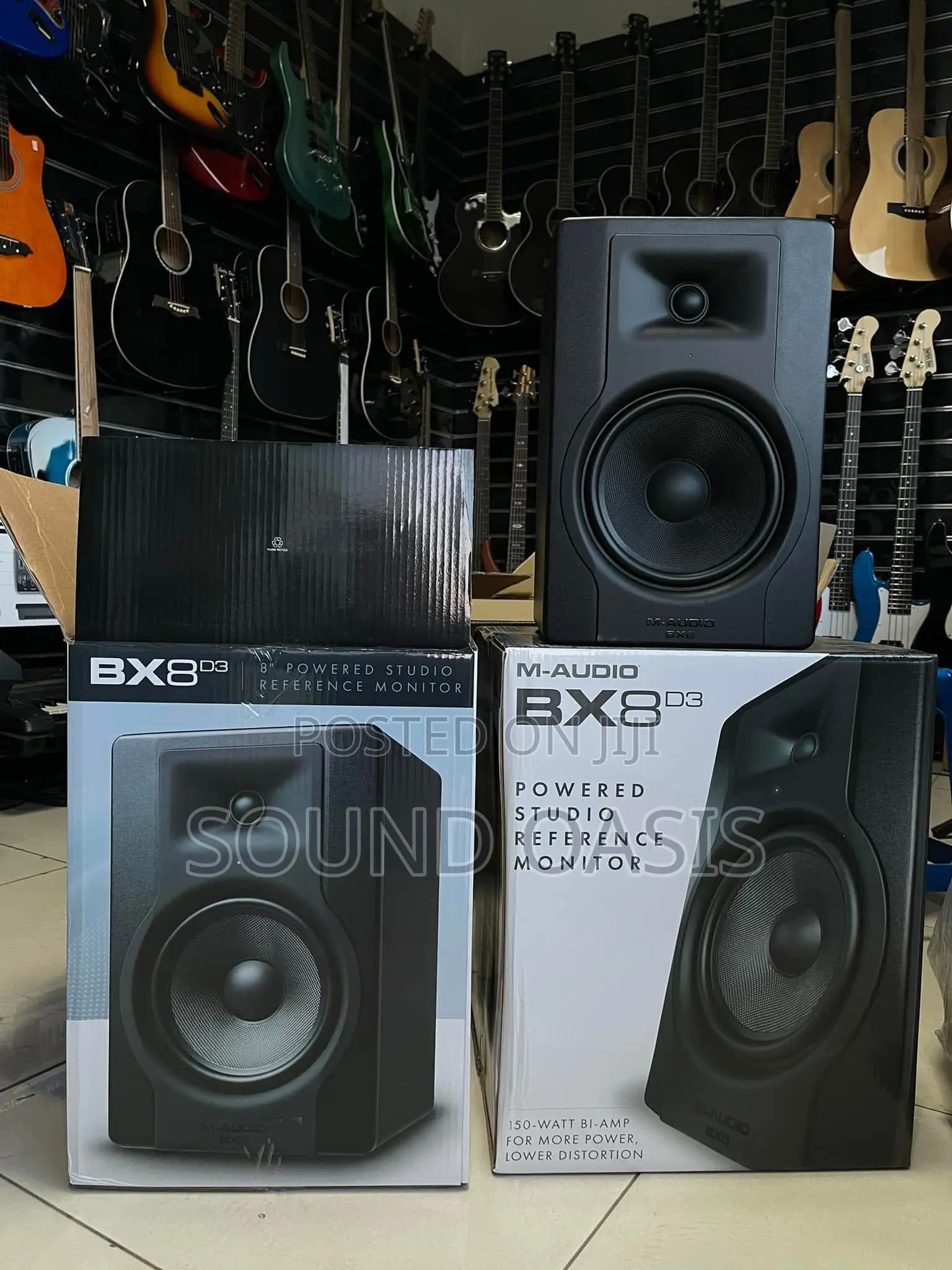 M-audio Bx8 D3 2-way 8" Active Studio Monitor Speakers