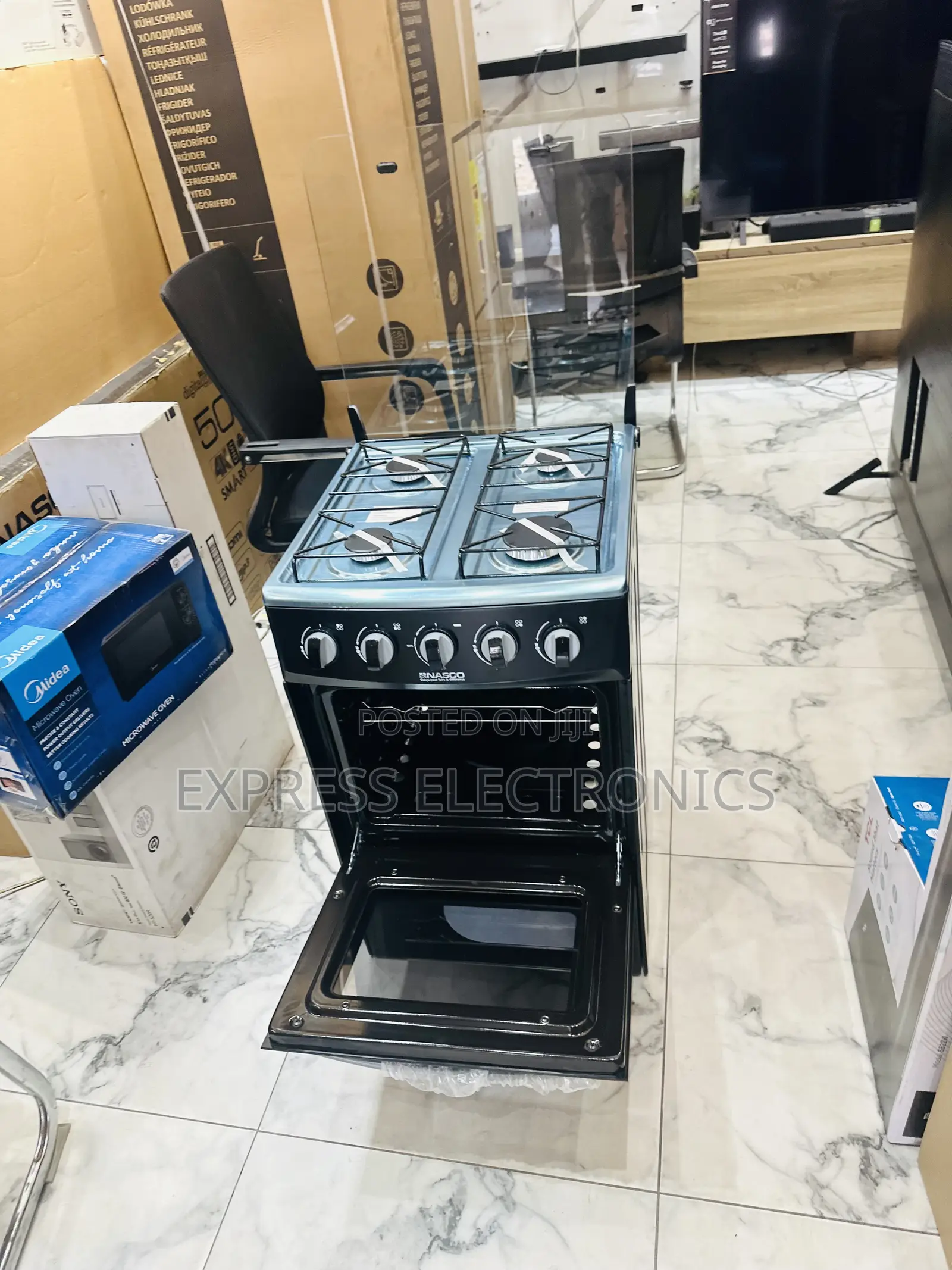 Shop From 10gig Store Nasco 4burner Oven 50/50