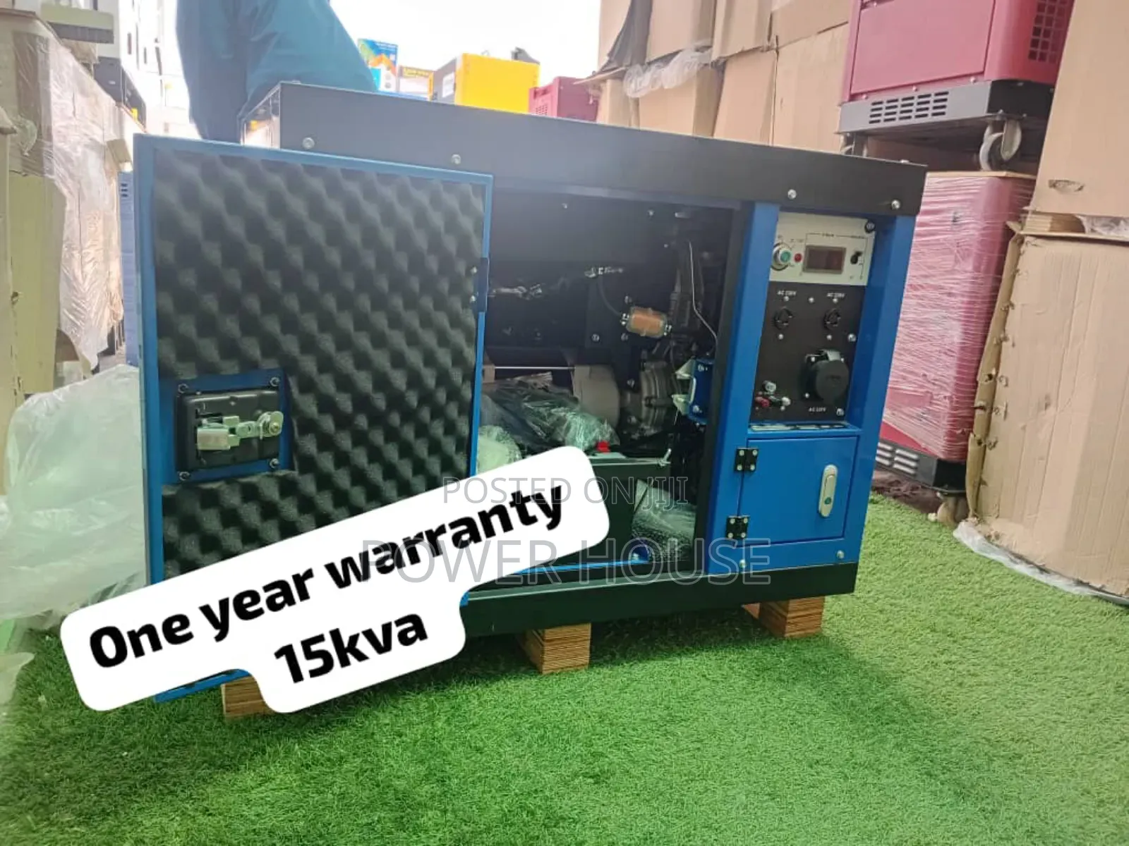 Modified Perkins Diesel 15kva Silent Generator 13000watts
