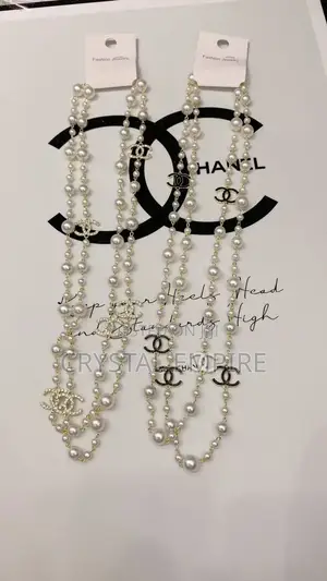 Chanel Long Pearl Necklace