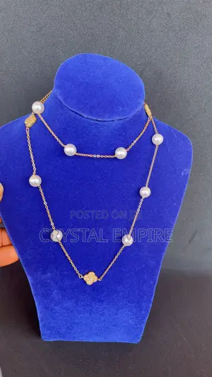 Long Pearl Necklace