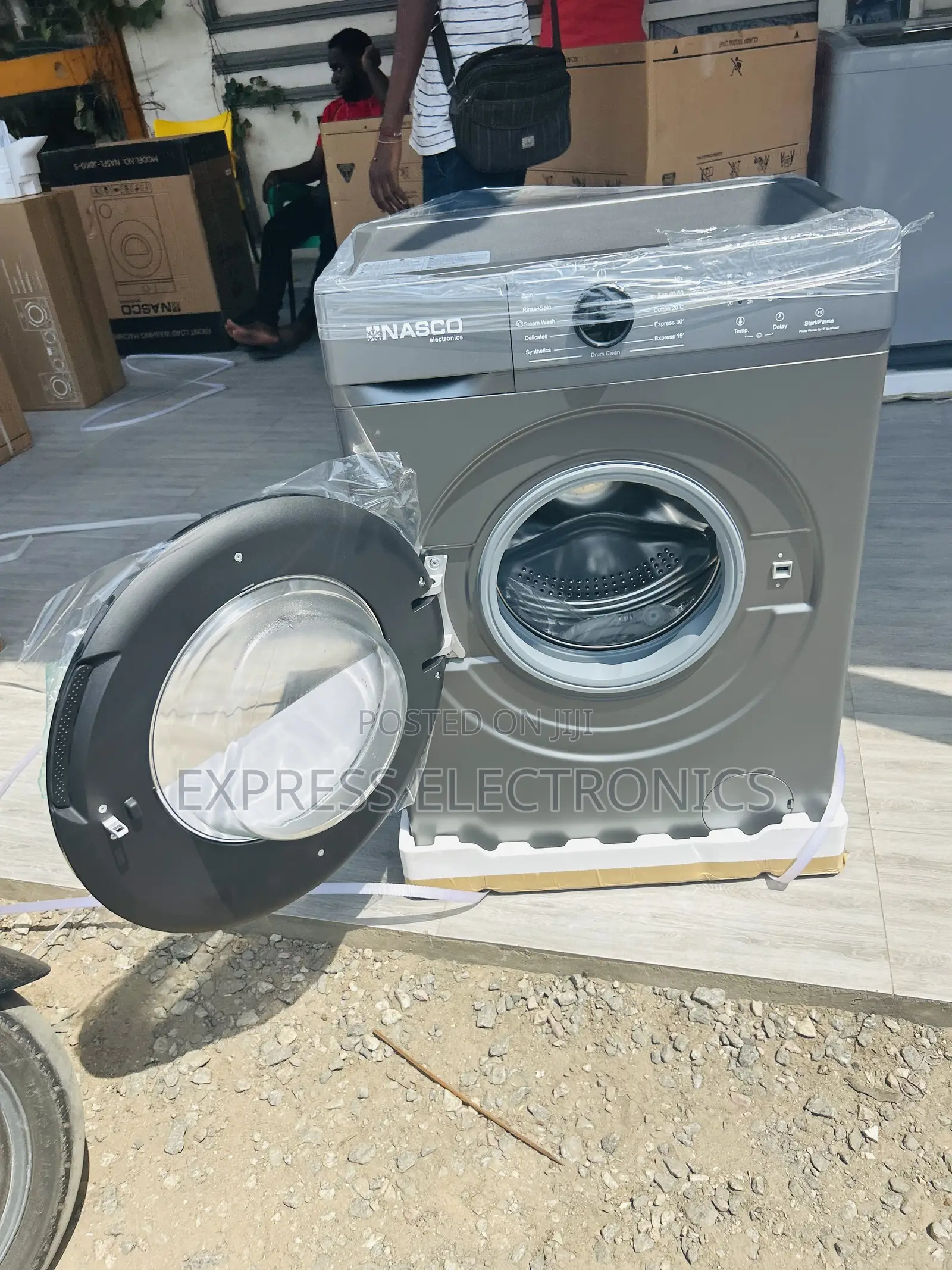 Improving Quality Nasco 11kg Front Load Full Auto Inverter