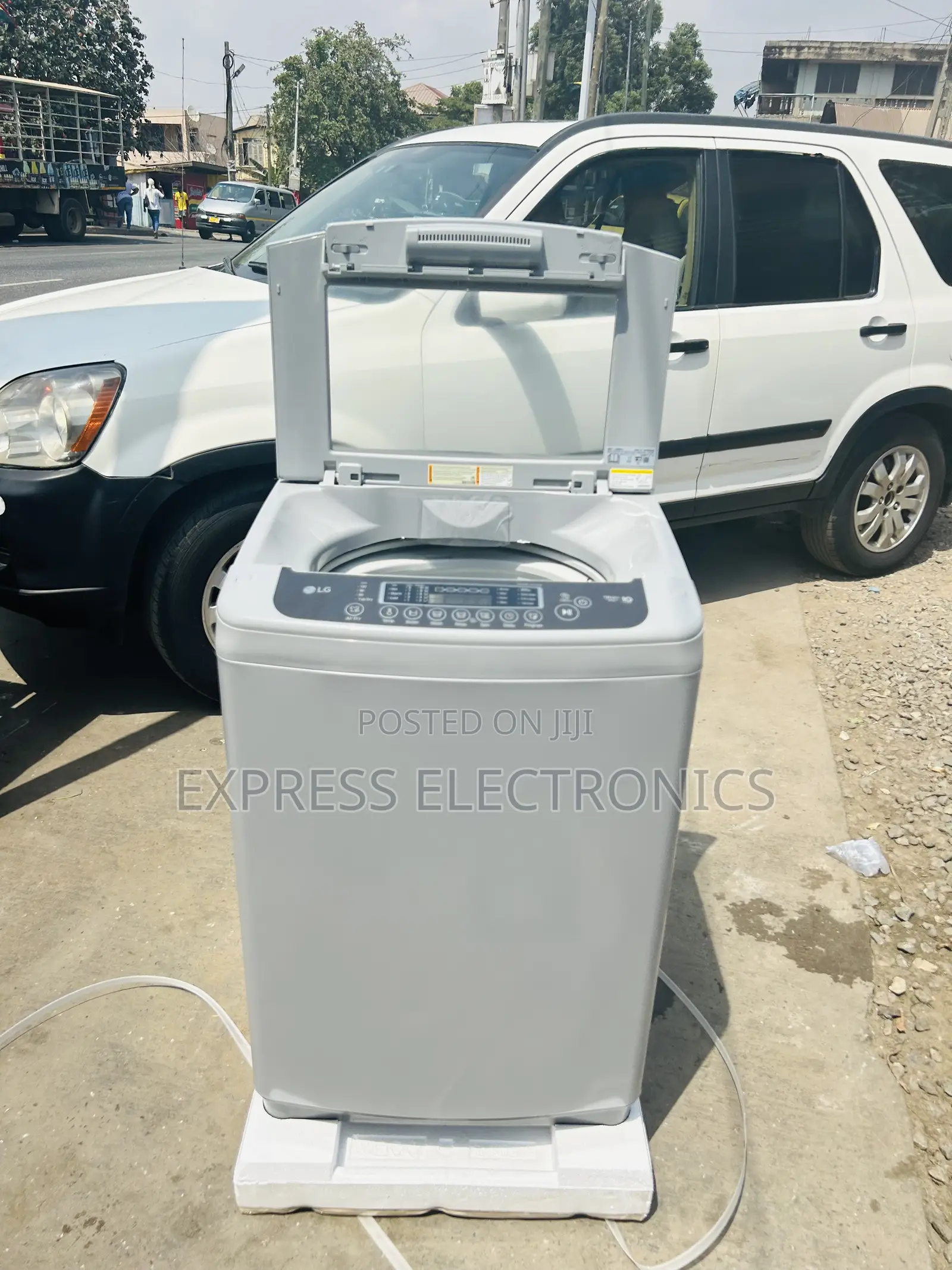Full Auto Topload Washing Nasco 7kg Grey Color